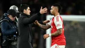 Mikel Arteta Puji Semangat Juang Gabriel Jesus dalam Penampilan ke-100 Pasca Cedera ACL