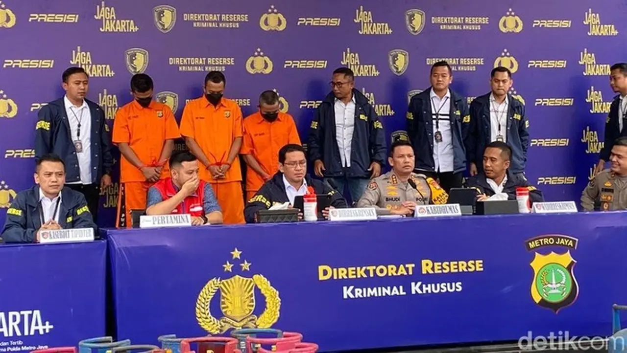 Polda Metro Jaya Ungkap Pengoplosan Gas Subsidi, 3 Tersangka Diamankan