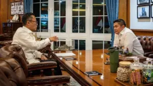 Seskab dan Kepala BP BUMN Matangkan Percepatan Pemulihan Pascabencana di Daerah Terdampak