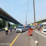 Volume Kendaraan Meningkat, Contraflow Kembali Diberlakukan di Tol Japek Km 55-65