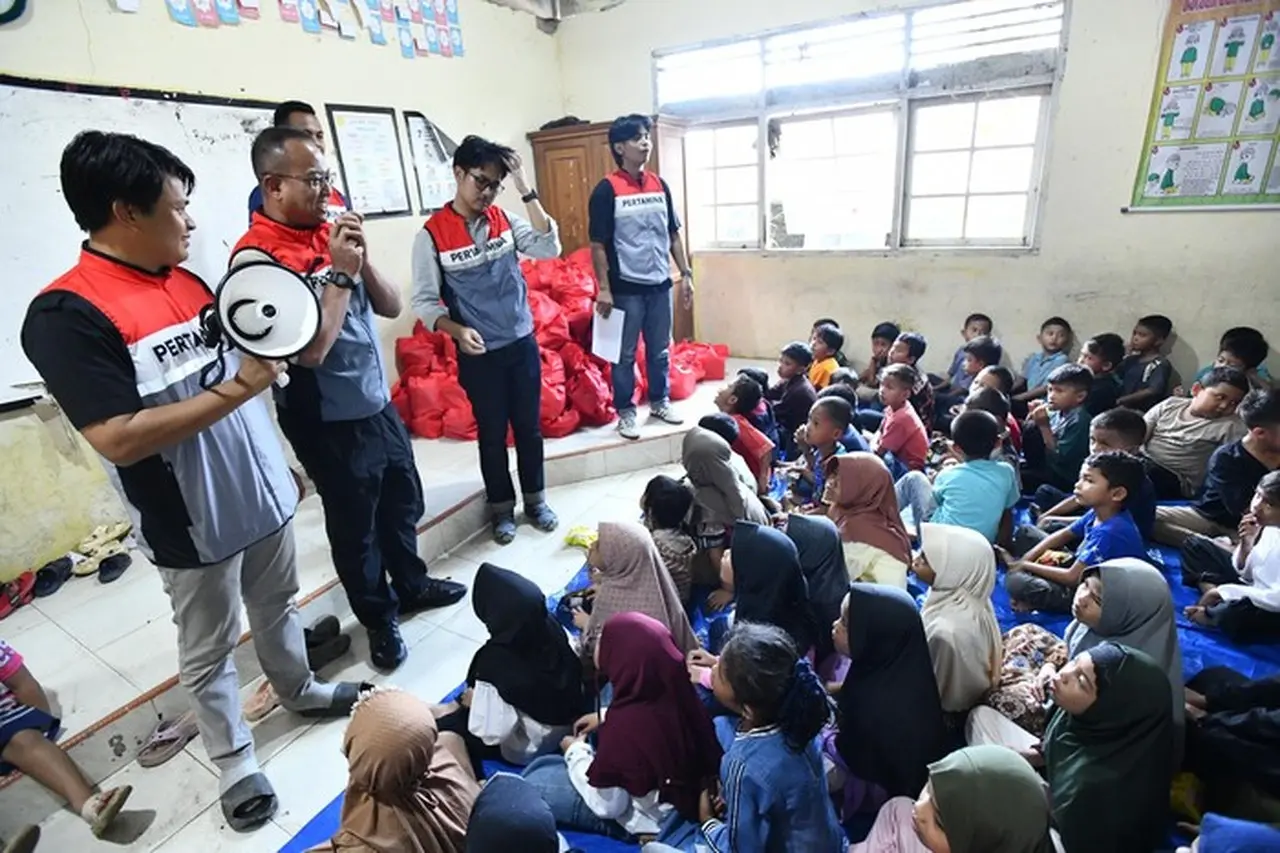 Pertamina Peduli Gelar Trauma Healing untuk 170 Anak Korban Bencana di Agam