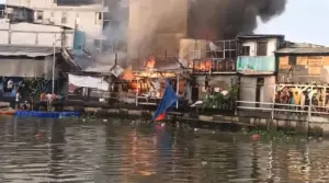 14 Rumah Semi Permanen di Kapuk Muara Ludes Terbakar, Kerugian Capai Rp 900 Juta
