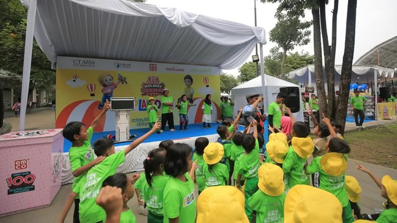 CT ARSA dan EMCO Gelar ‘Playdate’ Edukatif untuk 100 Anak PAUD di Jakarta Selatan CT ARSA dan EMCO Gelar ‘Playdate’ Edukatif untuk 100 Anak PAUD di Jakarta Selatan