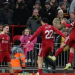 Liverpool Bungkam Wolves 2-1, Merangkak ke Posisi Empat Klasemen Liga Inggris