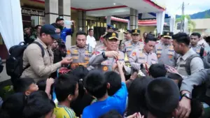 Wakapolri Tinjau Tapanuli Tengah, Prioritaskan Pembukaan Jalur Logistik Pascabanjir