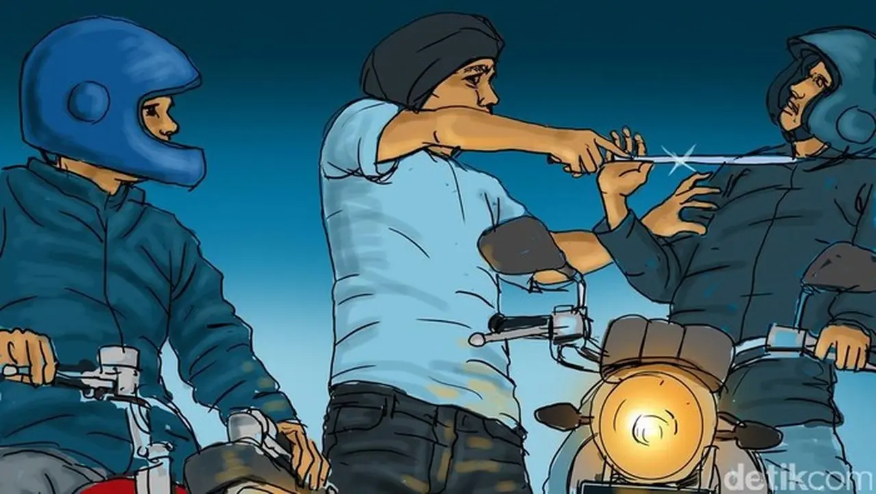 YN Ditangkap Polisi Setelah Rampas Motor Ojek Pangkalan di Pandeglang YN Ditangkap Polisi Setelah Rampas Motor Ojek Pangkalan di Pandeglang