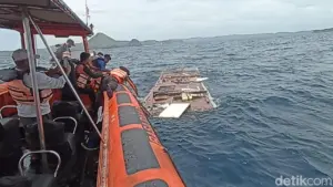 Kapal KM Putri Sakinah Tenggelam di Labuan Bajo, Pelatih Valencia dan 3 Anaknya Hilang