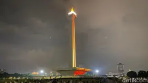 Jadwal Lengkap Operasional Monas Malam Tahun Baru 31 Desember 2025, Ada Air Mancur dan Video Mapping