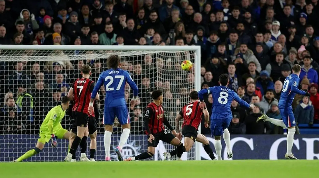 Chelsea vs Bournemouth: Drama 4 Gol di Babak Pertama, Skor Imbang 2-2