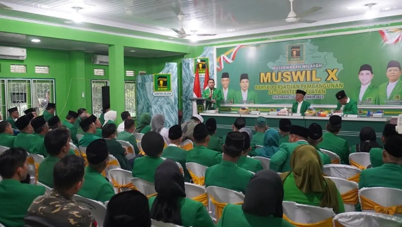 Muswil PPP Sumsel Tuntas, Konsolidasi Menuju Pemilu 2029 Ditegaskan