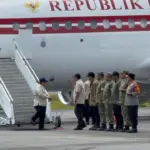 Presiden Prabowo Tiba di Sumut, Tinjau Jembatan Bailey Sungai Garoga Tapsel Pasca-Bencana