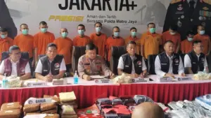 Polda Metro Ungkap 4 Kasus Narkoba Menonjol: Puluhan Kilo Sabu dan Ganja Disita