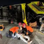 Bus Cahaya Trans Terguling di Semarang Tewaskan 16 Penumpang, Mayoritas Luka Sisi Kiri Bus Cahaya Trans Terguling di Semarang Tewaskan 16 Penumpang, Mayoritas Luka Sisi Kiri
