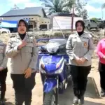 Polwan Jakpus Beri Motor Roda Tiga untuk Akses Bencana di Tapanuli Selatan Polwan Jakpus Beri Motor Roda Tiga untuk Akses Bencana di Tapanuli Selatan