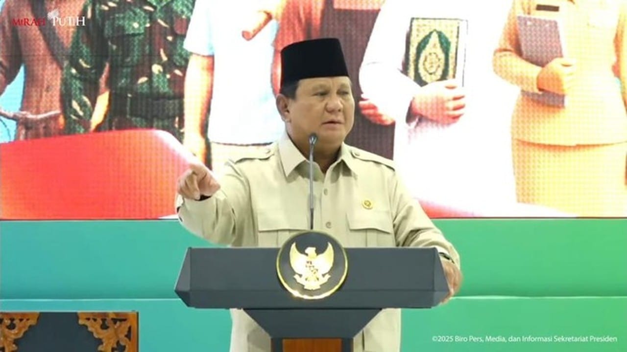 Prabowo: Demokrasi Indonesia Harus Kompetitif, Siapapun Bisa Jadi Wagub Asal Bekerja untuk Rakyat Prabowo: Demokrasi Indonesia Harus Kompetitif, Siapapun Bisa Jadi Wagub Asal Bekerja untuk Rakyat