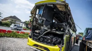 Sopir Bus Cahaya Trans Maut di Semarang Minim Jam Terbang, Polisi Amankan Dua Orang