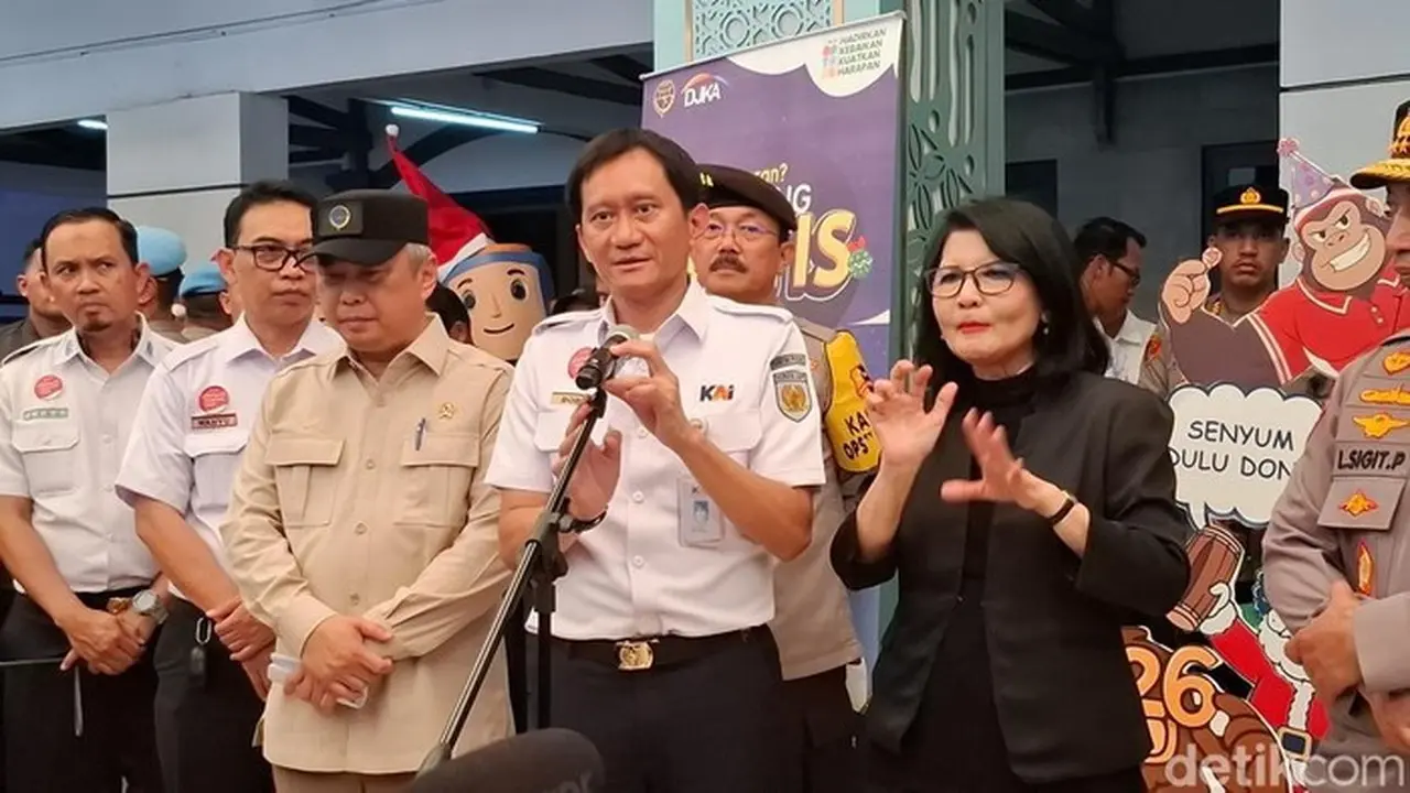 Tiket Kereta Libur Nataru Capai 86%, KAI Sebut Masih Ada Sisa 8-9% Kursi