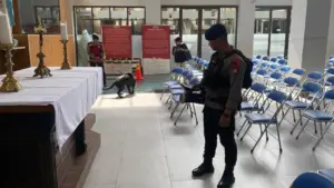 Gegana Polda Metro Jaya Sterilisasi Gereja Katedral Jelang Natal 2025, Tak Ditemukan Benda Berbahaya