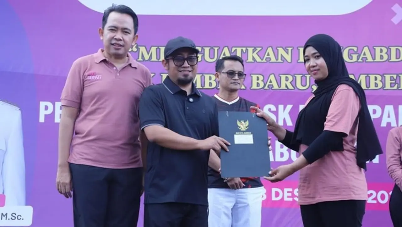 8.344 Tenaga Non-ASN Jember Terima SK PPPK Paruh Waktu, Bupati: Komitmen Kemanusiaan