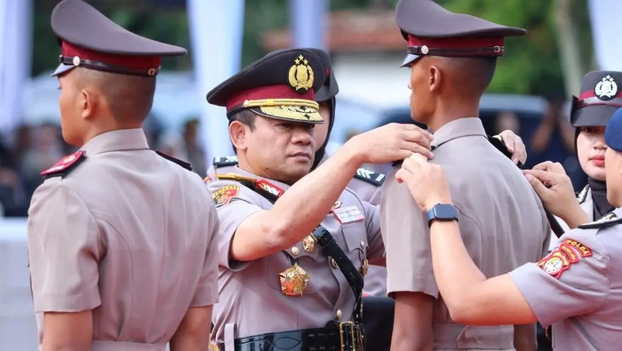 633 Bintara Polri Resmi Dilantik Usai Ditutupnya Pendidikan Diktuba di SPN Polda Metro Jaya