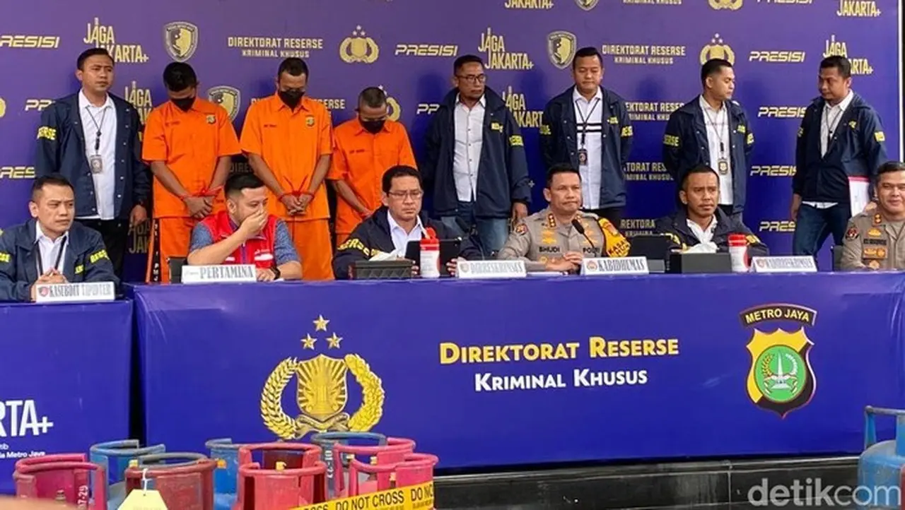 Polda Metro Jaya Ungkap Pengoplosan Gas Subsidi, 503 Tabung Diamankan di Jaktim dan Depok