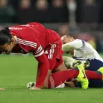 Xavi Simons Diusir Wasit, Babak I Tottenham vs Liverpool Berakhir Imbang Tanpa Gol