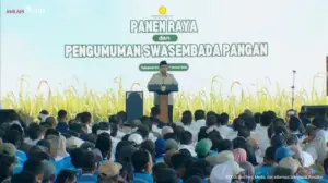 Prabowo Umumkan Indonesia Capai Swasembada Pangan, Akhiri Ketergantungan Impor