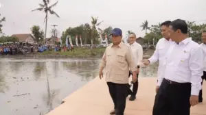 Prabowo Umumkan Swasembada Pangan di Karawang, Dihadiri Sejumlah Menteri dan Pejabat Tinggi