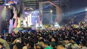 Doa Lintas Agama di Bundaran HI untuk Korban Bencana Sumatera Sambut Tahun Baru 2026