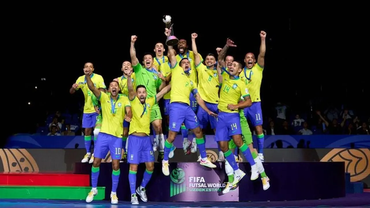 Brasil Kokoh di Puncak: Intip 4 Negara Peraih Gelar FIFA Futsal World Cup Terbanyak