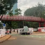 Taman Bendera Pusaka Jaksel Rampung 77%, Skybridge Penghubung Siap Diresmikan Bulan Depan