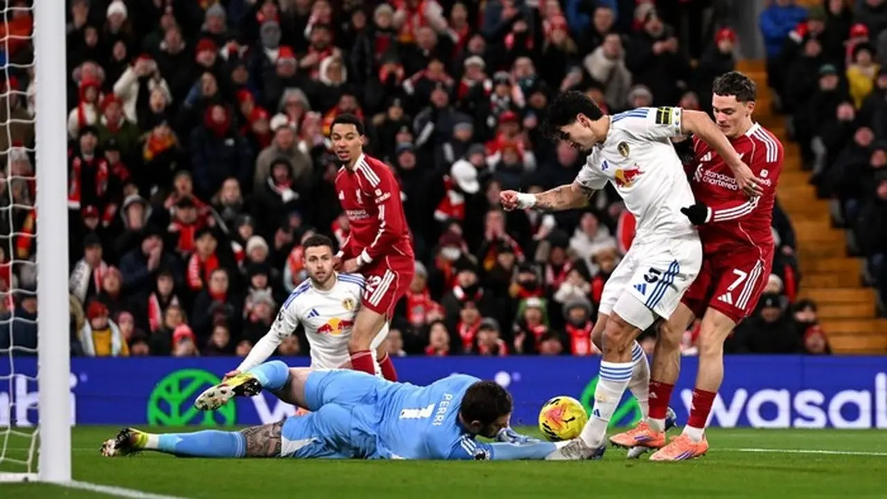 Babak Pertama Liverpool vs Leeds United Berakhir Tanpa Gol, Kedua Tim Tampil Ketat