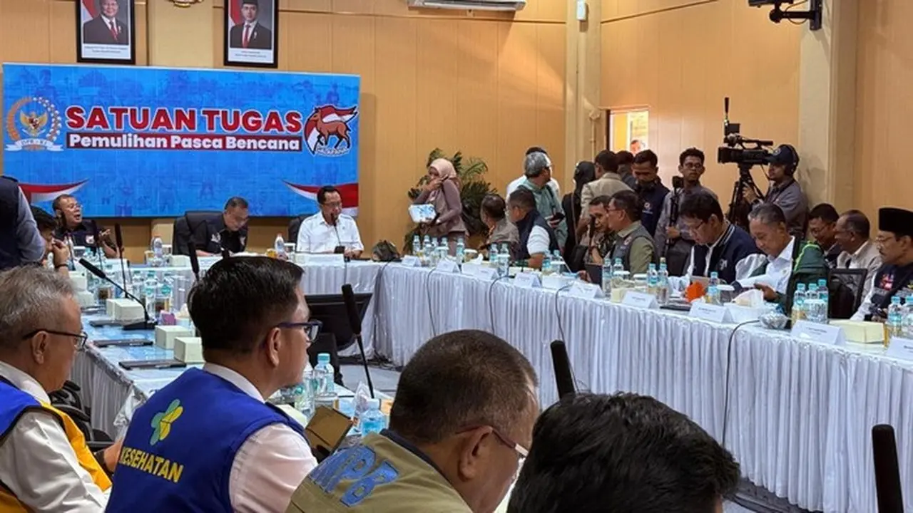 Dipimpin Dasco, Satgas DPR dan Pemerintah Kembali Gelar Rapat Koordinasi Pemulihan Aceh