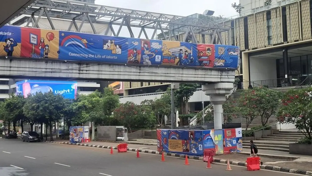 JPO Sarinah Dibangun Ulang, Transjakarta Ungkap Nilai Historis Sebagai JPO Pertama di Indonesia