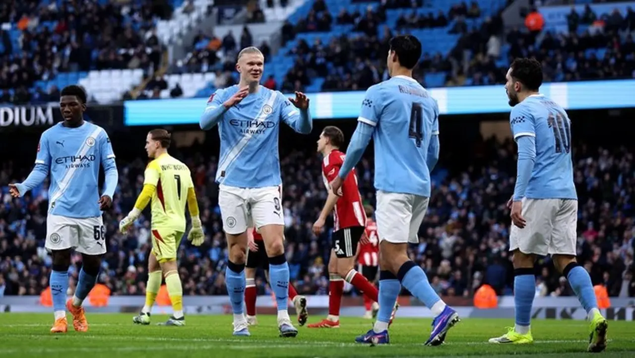 Manchester City Pesta Gol 10-1 atas Exeter City di Babak Ketiga Piala FA