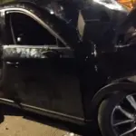 Mobil Tabrak Lari Pengendara Motor dan Pejalan Kaki, Berakhir Terserempet Kereta di Jakarta Utara