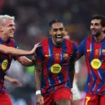 Barcelona Pertahankan Gelar Piala Super Spanyol Usai Taklukkan Real Madrid 3-2 dalam Duel Sengit Barcelona Pertahankan Gelar Piala Super Spanyol Usai Taklukkan Real Madrid 3-2 dalam Duel Sengit