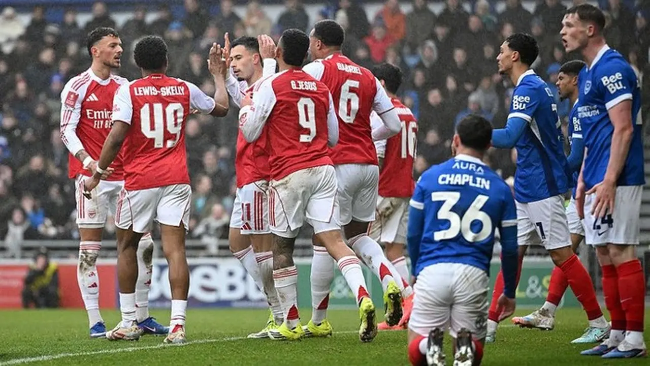 Arsenal Bungkam Portsmouth 4-1 di Piala FA, Arteta Akui Perlawanan Sengit Arsenal Bungkam Portsmouth 4-1 di Piala FA, Arteta Akui Perlawanan Sengit
