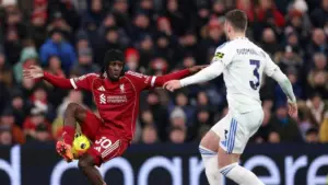 Liverpool Gagal Menang di Kandang, Frimpong Ungkap Kekecewaan Mendalam