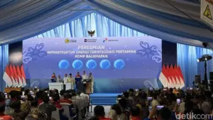 Presiden Prabowo Resmikan Kilang Minyak Terbesar Indonesia di Balikpapan