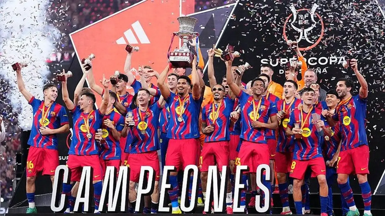 Barcelona Ukir Sejarah: Tiga Final El Clasico Beruntun Jadi Milik Blaugrana Barcelona Ukir Sejarah: Tiga Final El Clasico Beruntun Jadi Milik Blaugrana