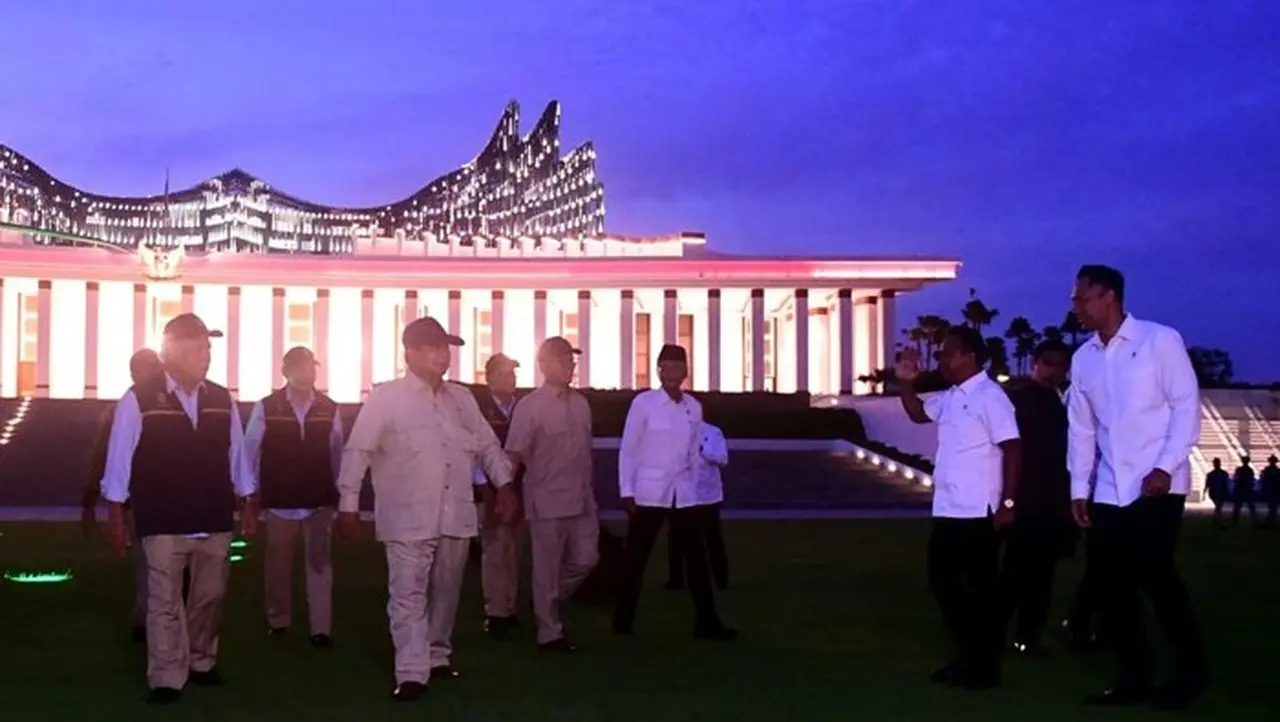 Presiden Prabowo Targetkan Gedung Legislatif dan Yudikatif IKN Rampung 2028 Presiden Prabowo Targetkan Gedung Legislatif dan Yudikatif IKN Rampung 2028