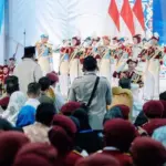 Prabowo Beri Beasiswa ke Danton Baris Variasi Cilik yang Tampil Memukau di Banjarbaru