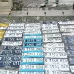 Satpol PP Sita 50 Pelat Nomor Kendaraan dari Tukang Tambal Ban di Kelapa Gading