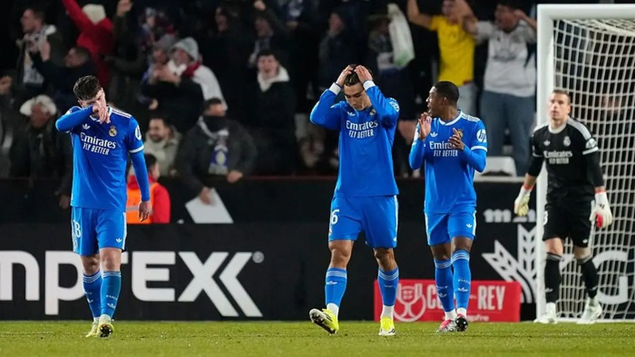Real Madrid Kembali Dipermalukan Tim Divisi Tiga di Copa del Rey Sejak 2000