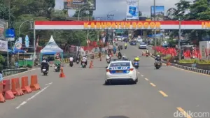 Arus Balik Puncak Bogor: One Way Arah Jakarta Diberlakukan untuk Urai Kepadatan