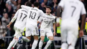 Real Madrid Raih Kemenangan Perdana di Era Arbeloa, Mbappe Cetak Gol ke Gawang Levante