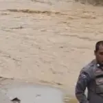 Sungai Aek Doras Sibolga Meluap Akibat Hujan Deras, Warga Diimbau Waspada Banjir