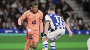 Barcelona Takluk 1-2 dari Real Sociedad di Kandang, Kans Juara Makin Tipis