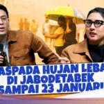 BMKG Prediksi Hujan Lebat Disertai Petir dan Angin Kencang di Jabodetabek hingga 23 Januari